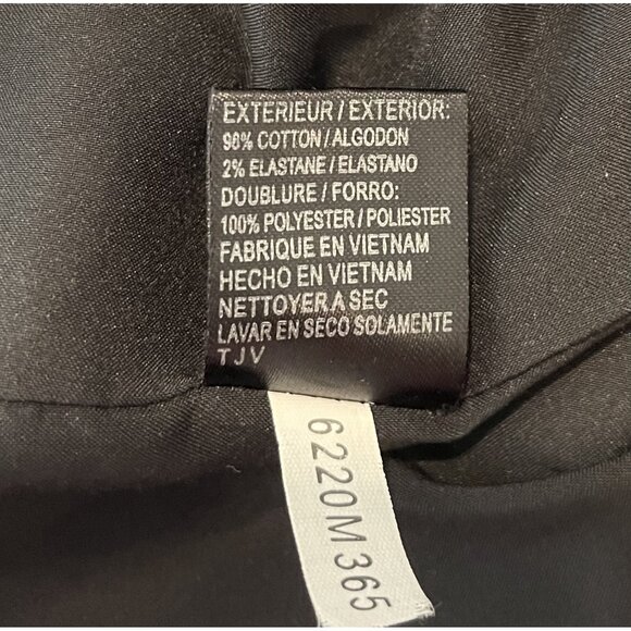 Tahari Black & White Gingham Sleeveless Dress w/Decoration at Hem Sz 6 * Classic - Picture 10 of 10